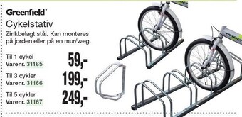 Harald Nyborg Greenfield cykelstativ tilbud