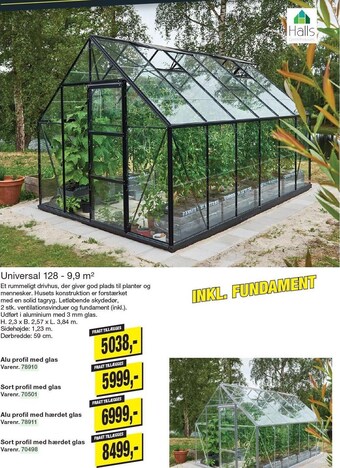 Harald Nyborg Universal 128 - 9,9 m2 tilbud