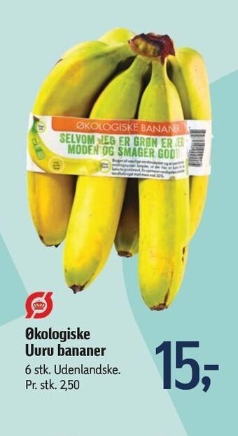 Føtex Økologiske uuru bananer tilbud