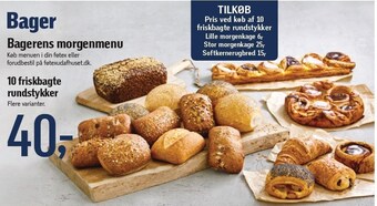 Føtex Bagerens morgenmenu tilbud