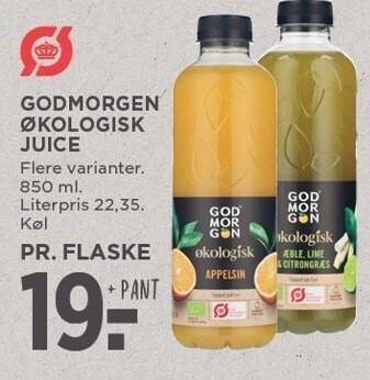 Godmorgen økologisk juice