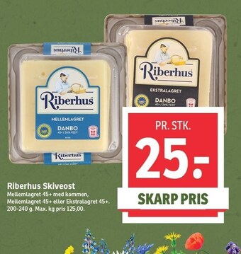 SPAR Riberhus skiveost tilbud