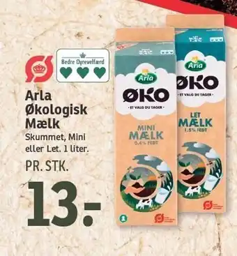 Arla økologisk mælk