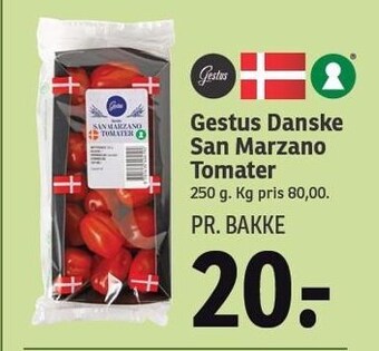 Gestus danske san marzano tomater