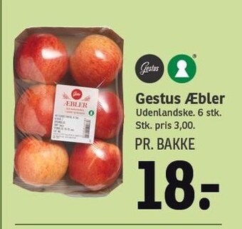 SPAR Gestus æbler tilbud