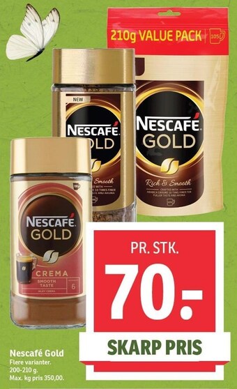 SPAR Nescafé gold tilbud