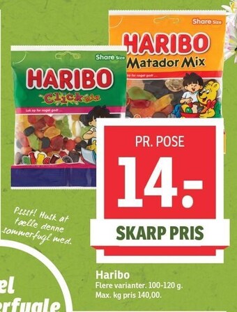 SPAR Haribo tilbud