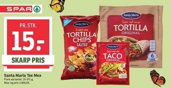 SPAR Santa maria tex mex tilbud