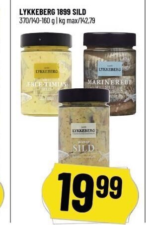 Løvbjerg Lykkeberg 1899 sild tilbud