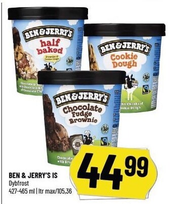 Løvbjerg Ben & jerry´s is tilbud
