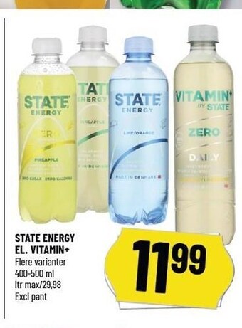 Løvbjerg State energy el. vitamin+ tilbud