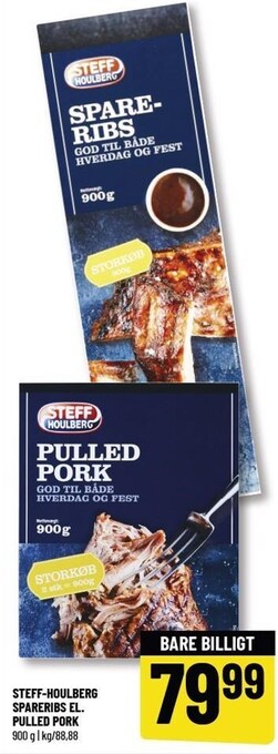Løvbjerg Steff-houlberg spareribs el. pulled pork tilbud