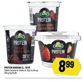 Løvbjerg Protein budding el. skyr tilbud