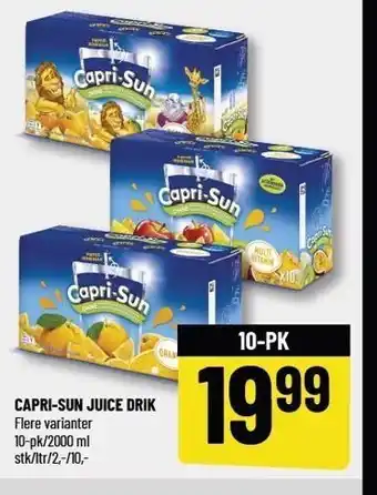 Løvbjerg Capri-sun juice drik 10-pk tilbud