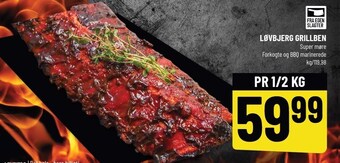 Løvbjerg Løvbjerg grillben pr 1/2 kg tilbud