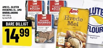 Løvbjerg Amo el. gluten hvedemel el. amo brødblanding tilbud