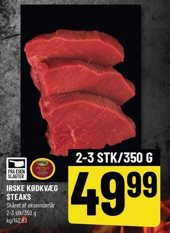 Løvbjerg Irske kødkvæg steaks tilbud
