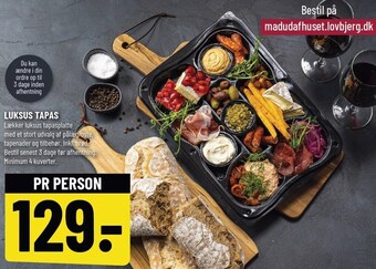 Løvbjerg Luksus tapas tilbud