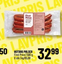 Løvbjerg Hotdog pølser tilbud