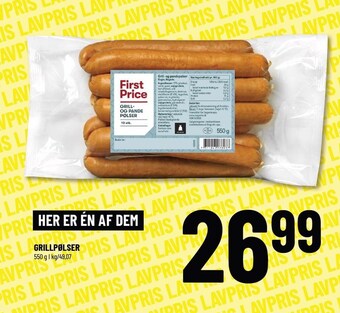 Løvbjerg Grillpølser tilbud