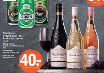 REMA 1000 Silverboom sydafrikansk rød, hvid eller rosévin tilbud
