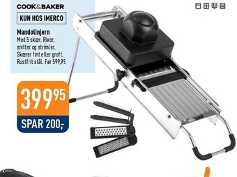 Imerco Mandolinjern med 5 skær tilbud