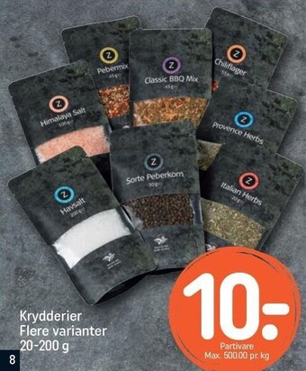 REMA 1000 Krydderier tilbud