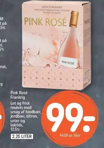 REMA 1000 Pink rosé tilbud