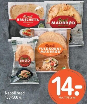 REMA 1000 Napoli brød tilbud