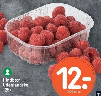 REMA 1000 Hindbær tilbud