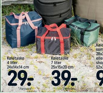 REMA 1000 Køletaske 4 liter 24x14x14 cm tilbud