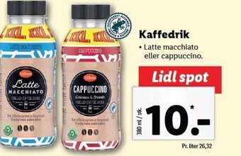 Lidl Kaffedrik tilbud