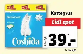 Lidl Kattegrus 8 liter tilbud