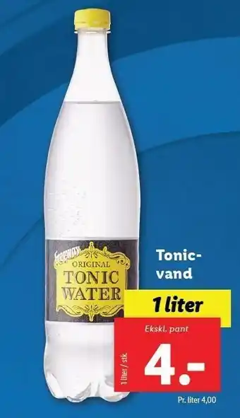 Lidl Tonic vand tilbud