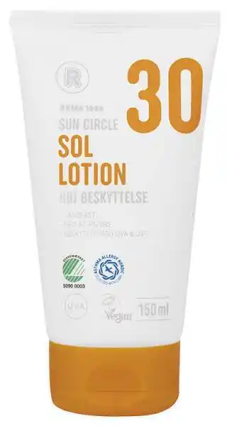 REMA 1000 Sollotion spf30, 150 ml tilbud