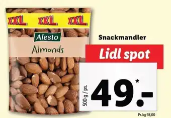 Lidl Snackmandler tilbud