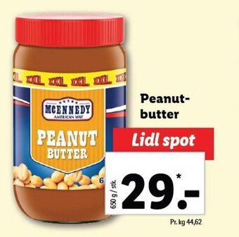 Lidl Peanut-butter tilbud
