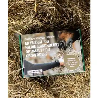 Grovfoderanalyse, stor analyse pakke b