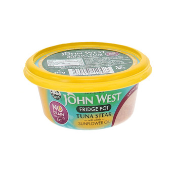 Motatos John west tun i solsikkeolie 110g tilbud