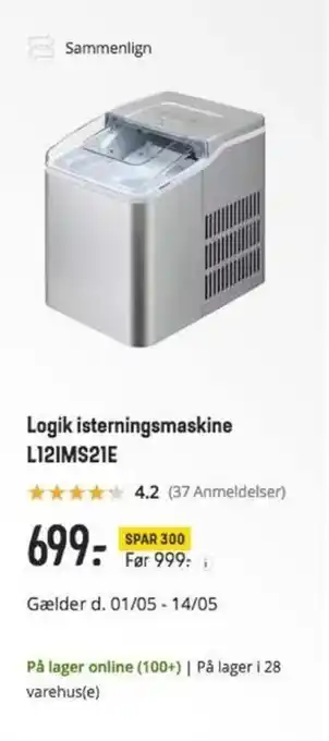 Logik isterningsmaskine L12IMS21E