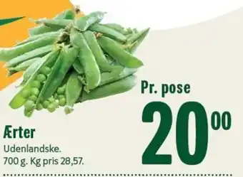 Min Købmand Ærter tilbud