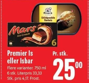 Min Købmand Premier Is eller Isbar tilbud