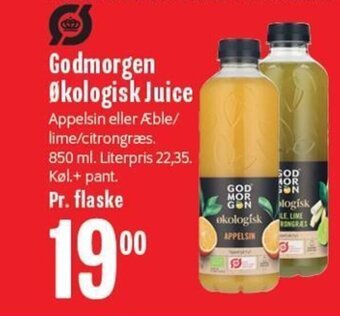 Min Købmand Godmorgen Økologisk Juice tilbud