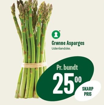 Min Købmand Grønne Asparges tilbud