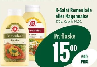 Min Købmand K-Salat Remoulade eller Mayonnaise tilbud