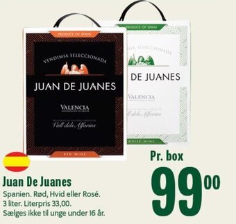 Min Købmand Juan De Juanes tilbud