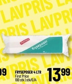 Løvbjerg Fryseposer 4 ltr tilbud