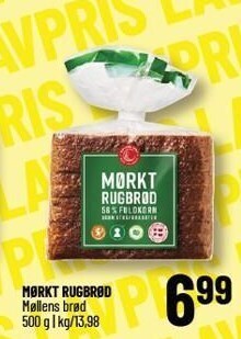 Løvbjerg Mørkt rugbrød tilbud