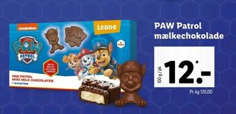 Paw Patrol Mælkechokolade