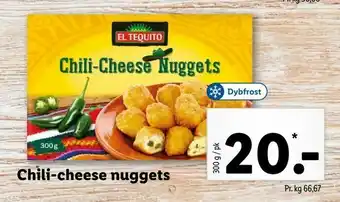 Let-Køb Chili-cheese nuggets tilbud